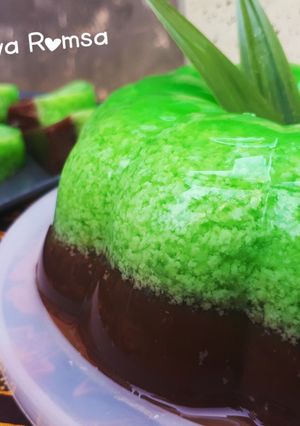 Foto resep Puding lumut coklat
