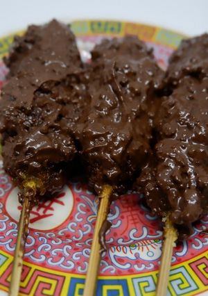 Foto resep Sate pisang coklat crispy