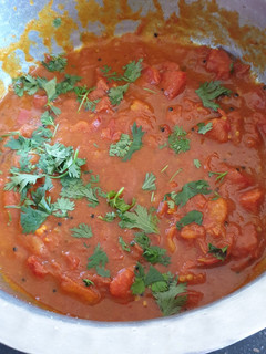 A picture of Tomato currry#cookingwith Tomatoescontest.
