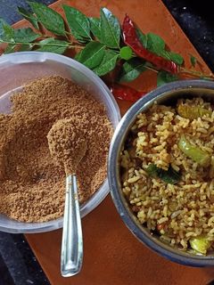வாங்கி பாத்(vangi bath/brinjal rice) (Vangi bath recipe in tamil செய்முறை முக்கிய புகைப்படம்