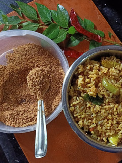 வாங்கி பாத்(vangi bath/brinjal rice) (Vangi bath recipe in tamil செய்முறை முக்கிய புகைப்படம்