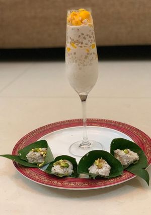A picture of Zero Waste Kanpye With mango.
