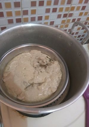 Foto resep Tim daging sapi telur