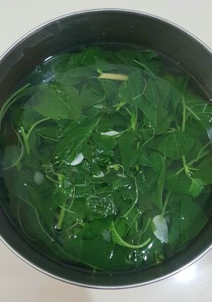Foto resep Sayur bayam