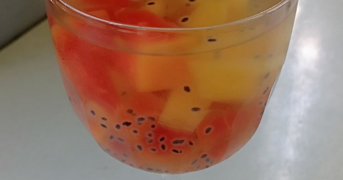 Es cocktail 🍍🍑