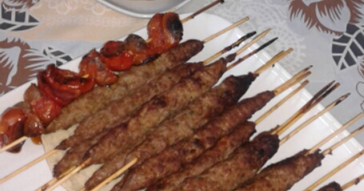 طريقة عمل كباب مشوي بالفرن وعرايس لحم على اصولها بطريقة سهلة وسريعة من ...