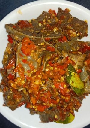Foto resep Oseng paru
