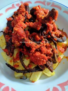 Foto resep 82. Belut Goreng Balado