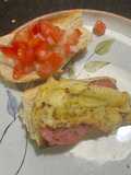 Choripan con Provoleta