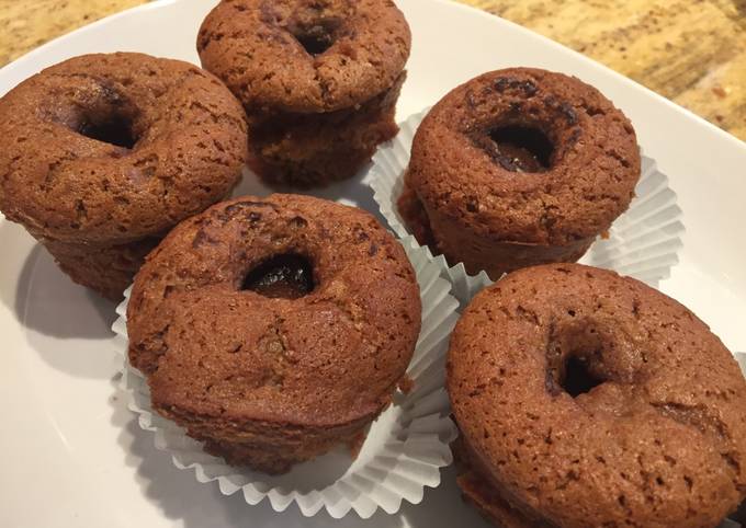 Túró Rudis - csokis muffin recept foto