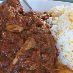 A picture of Chicken Biriyani#Arabic Food #festive contest-Mombasa.