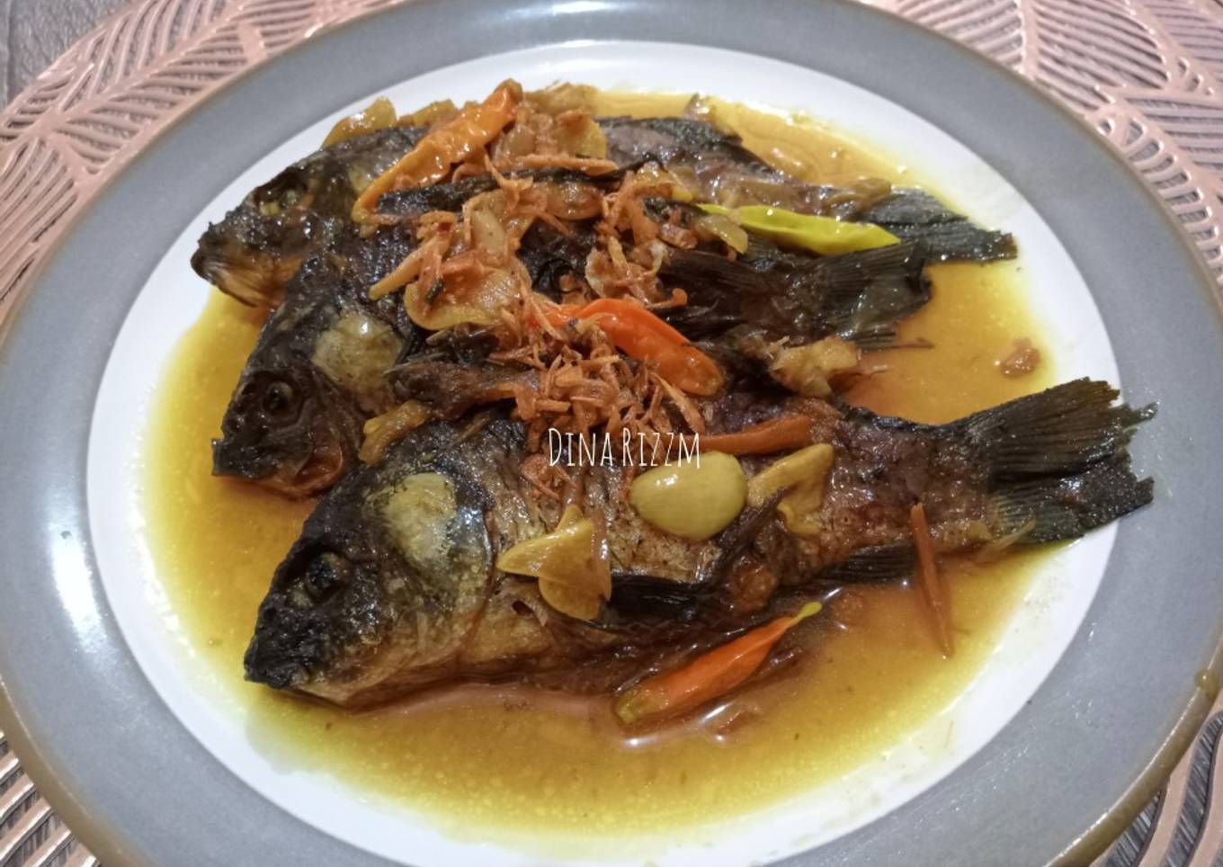 Pindang Ikan Mas Bumbu Iris