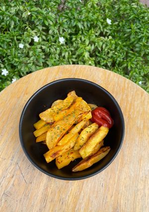 รูปของ มันฝรั่งทอดแบบไม่อ้วนน🥔