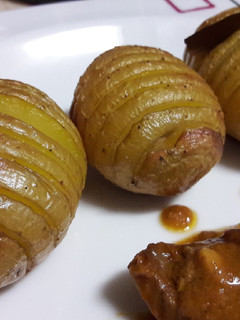 Una foto de Patatas a los aceites aromatizados