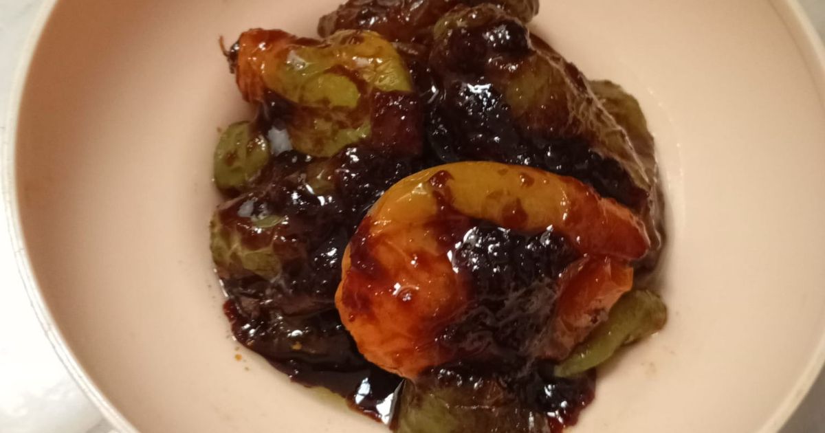 Tumis kecap cabai gendot