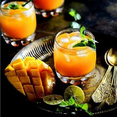 A picture of Mango Lemonade #cooksnap.
