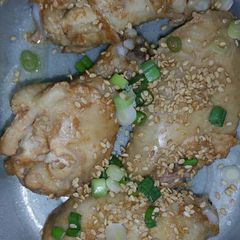 A picture of Foil-Pack Grilled Asian Chicken Wings.