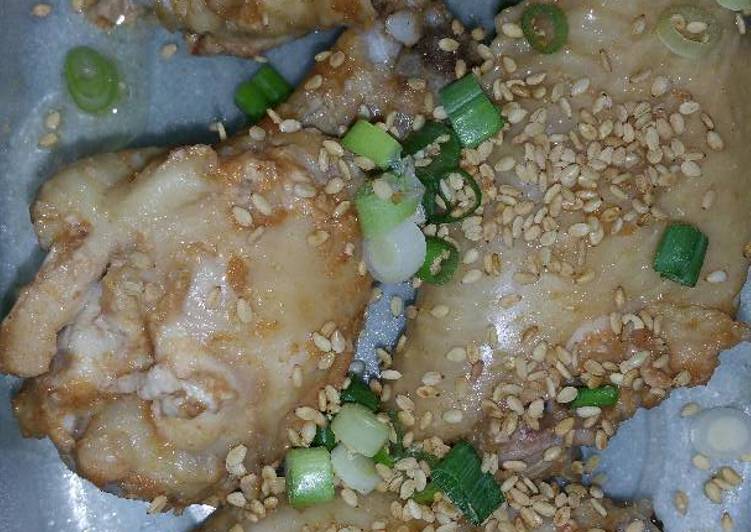 Easiest Way to Prepare Favorite Foil-Pack Grilled Asian Chicken Wings