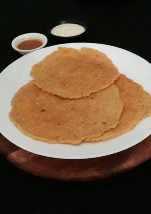 A picture of Cabbage Adai Recipe.