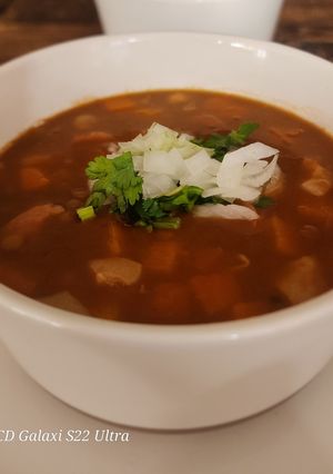 Una foto de Lentejas a la Mexicana