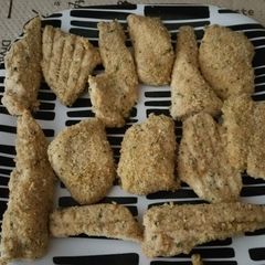 Wasabi Chicken Strips A picture of Wasabi Chicken Strips.