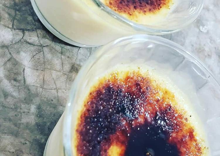 Keto creme brulee