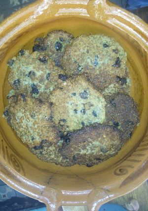 Una foto de Tortitas de amaranto con chía y pasas a la Mario's
