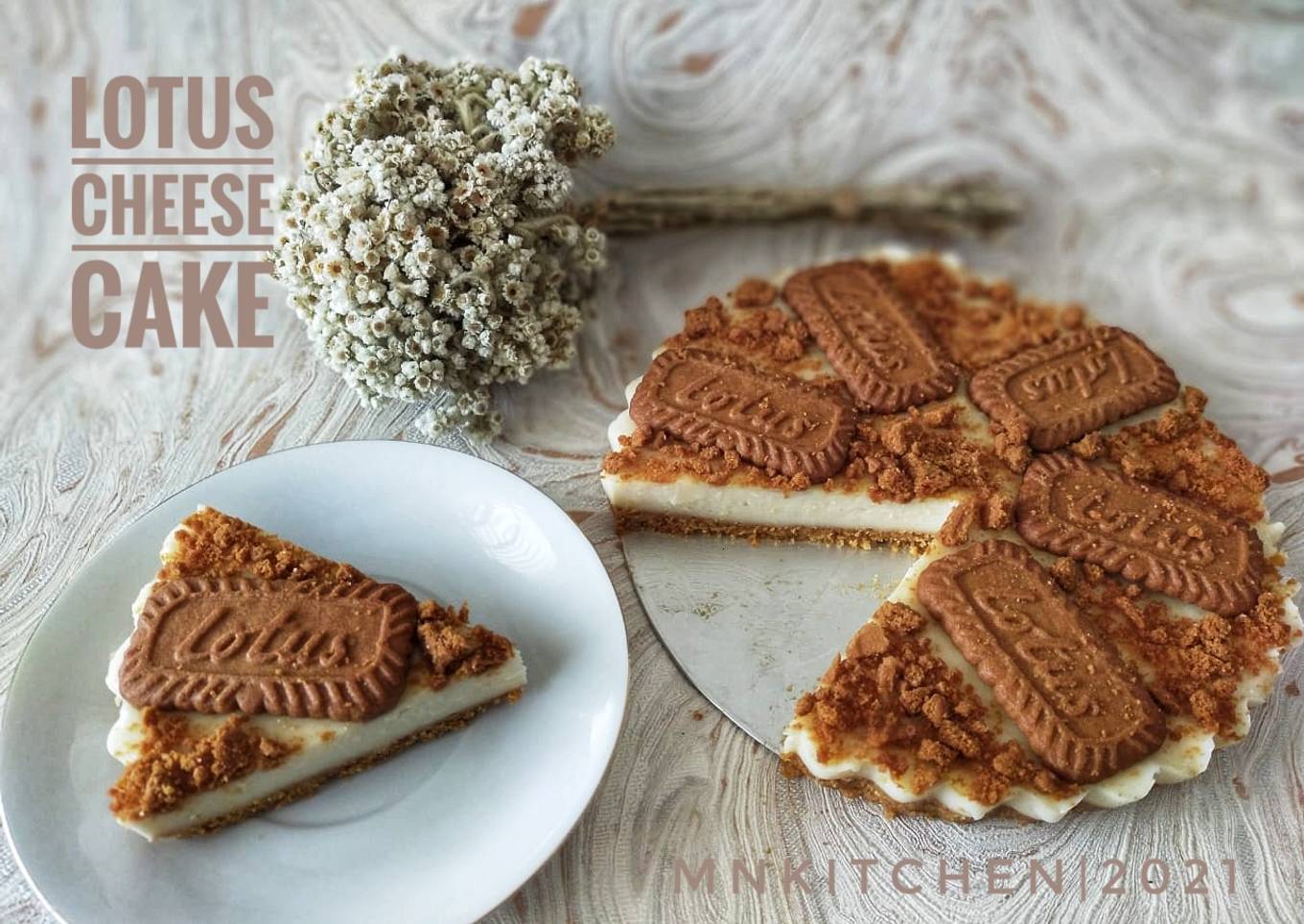 Lotus Cheese Cake(No bake)