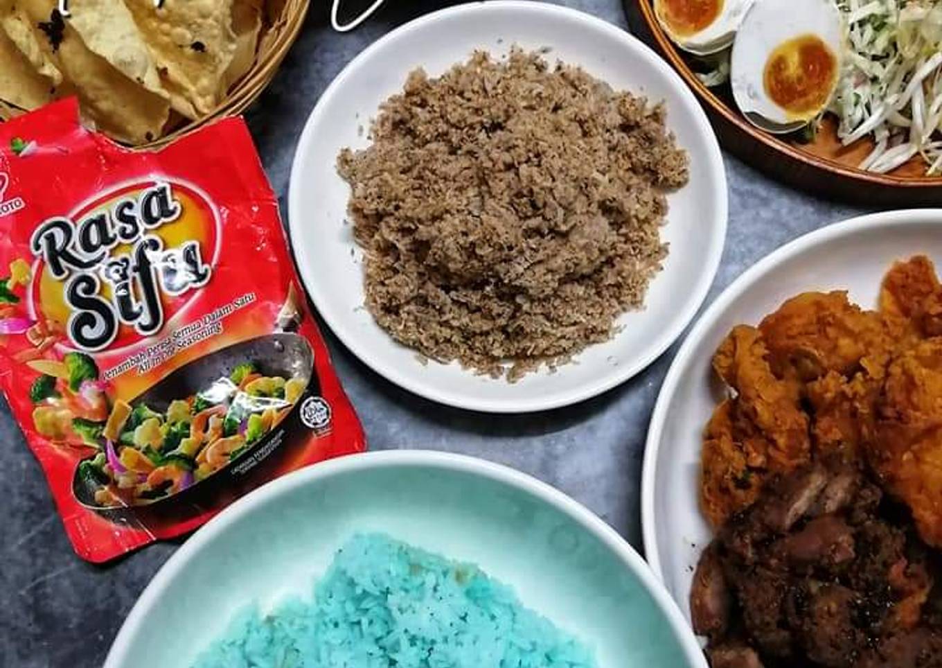 Resepi Nasi Kerabu Kelantan Yang Enak Dan Easy Resepi Kak Ross