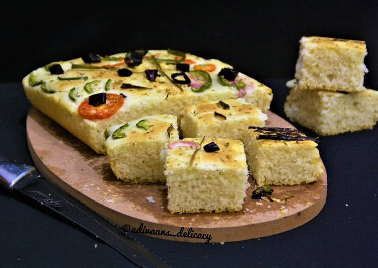 Recipe of Quick Focaccia bread