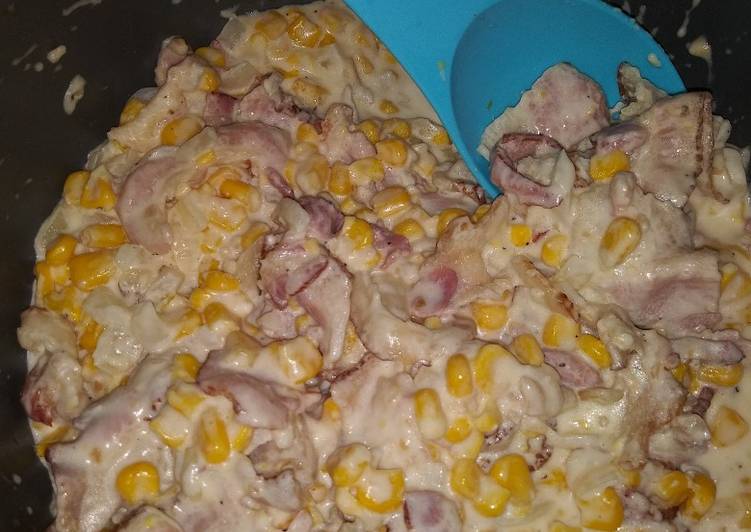 Simple Way to Prepare Homemade Creamy corn