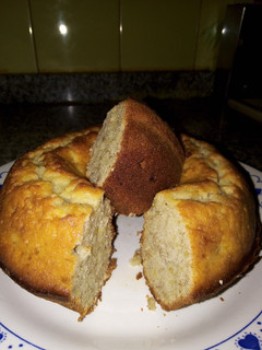 Una foto de Budín de banana