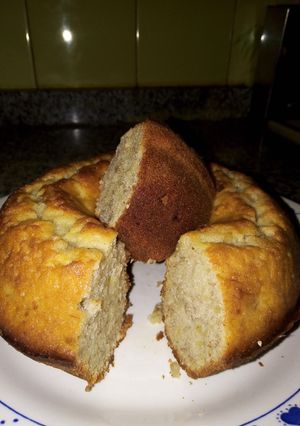 Una foto de Budín de banana