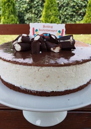 Túró mousse torta recept fotója