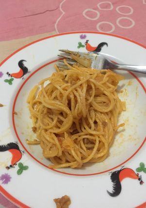 Foto resep Spagetti Cream Milk