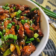 A picture of Dragon Chicken.