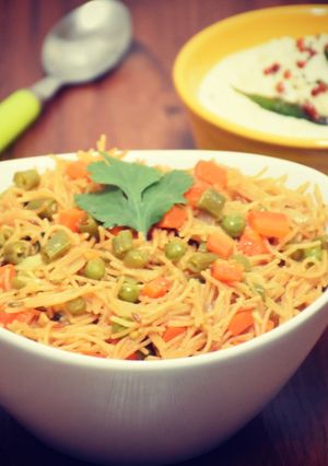 A picture of Semiya Biryani.
