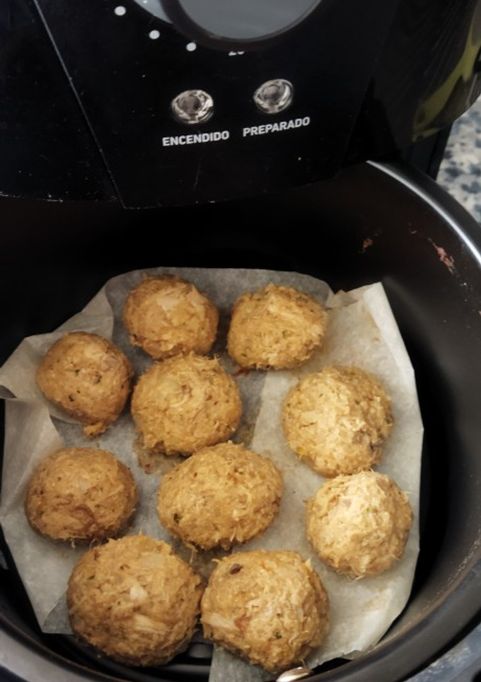 Una foto de Albóndigas de conejo en salsa champiñón