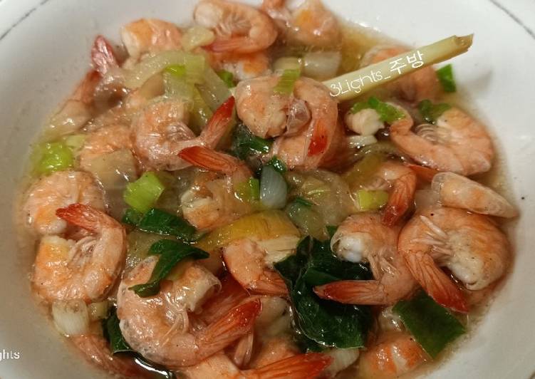 Udang Tumis Sederhana