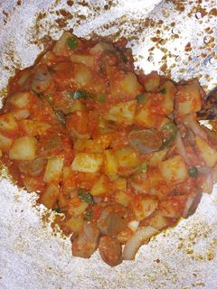 Foto resep Sambal goreng kentang bakso