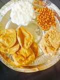 Halwa, Poori, and Kheer