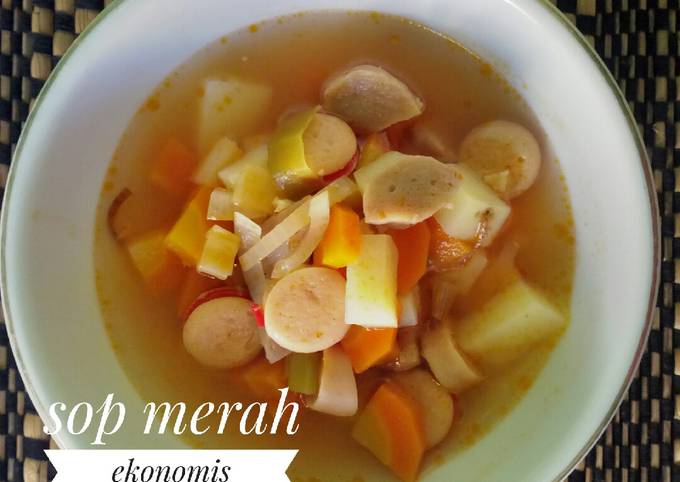 Resep Sop merah ekonomis #pekanINSPIRASI Yang Lezat