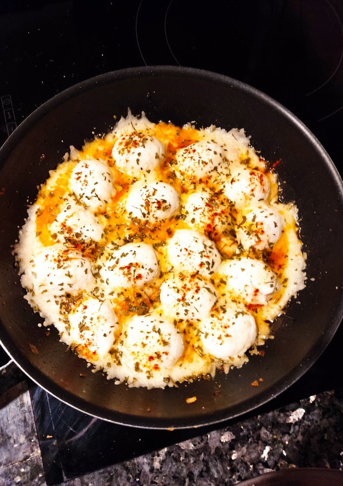 Una foto de Huevos estilo turco