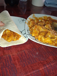 Una foto de Relleno para fajitas sin verduras
