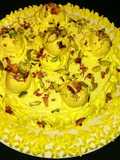 Eggless Rasmalai Cake