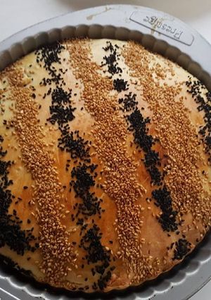 صورة لوصفة الفطيرة التركية