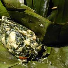 รูปของ Botok Daun Singkong, Ebi, Tahu, Tempe