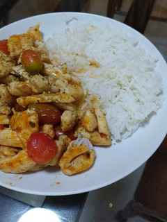 A picture of Tomato chicken.