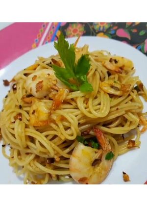 Foto resep Spaghetti Aglio Olio