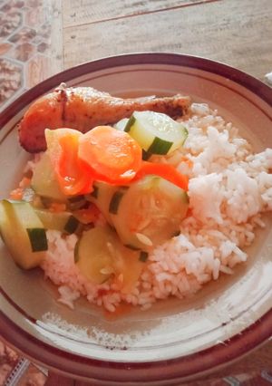 Foto resep Timun masak asam asam